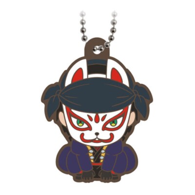 everyone rubber keychain 3色セット Final Fantasy VII Trading Rubber Phone Keychain Strap FFVII
