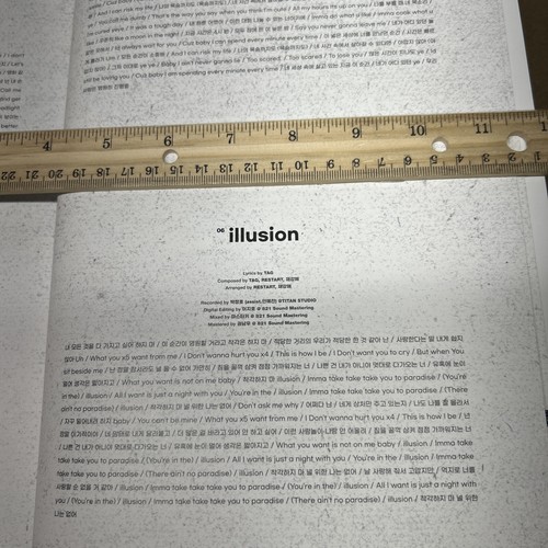 ONE PACT 1st Mini Album [MOMENT] P Book 12”x8.25” Made In Korea 2023 K Pop RARE - Bild 12 von 20