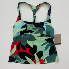 Nike Floral Jungle Square Neck Swim Tankini Size M