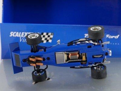 SCALEXTRIC TYRRELL FORD 001 #17  JACKIE STEWART  1971 DE SCALEXTRIC
