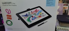 Wacom One 13.3 inch Graphics Tablet - Flint White DTC133W0A 