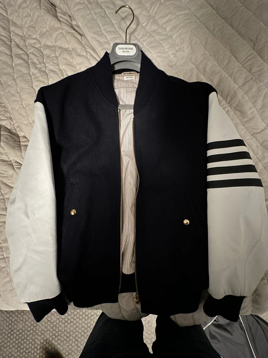 thom browne varsity jacket Size 4-5 (00 But Oversized)