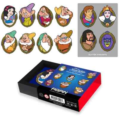 UNOPENED - Fig Pin Snow White Classic Mystery Series 1 - NEW - 1 PIN PER BOX