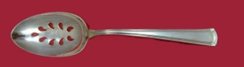 "Cuchara para servir Wentworth by Watson plata esterlina perforada 9 orificios personalizada 8 3/8" - Imagen 1 de 1
