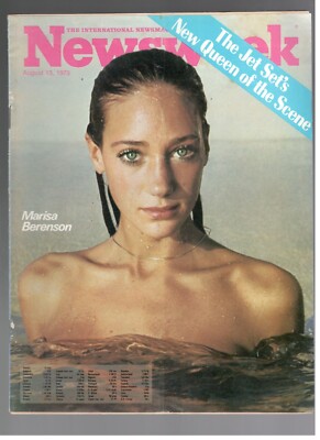 MARISA BERENSON SCHAUSPIELERIN SELTENES MODEL Magazin NEWSWEEK 13. August 1973