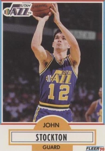 2000 Fleer EX John Stockton Essential Credentials Now /201 PSA 9 
