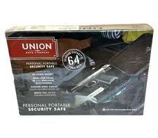 Union Safe Co.STEEL safe Personal Portable Security Hand Gun Safe  New Sealed