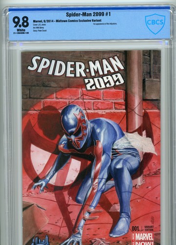 Spider-Man 2099 #1 (2014) | 9.8 NM/MT | MIDTOWN JONES Variant | New Series | KEY