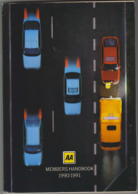AA Buch Automobilverband Handbuch 1990-1991