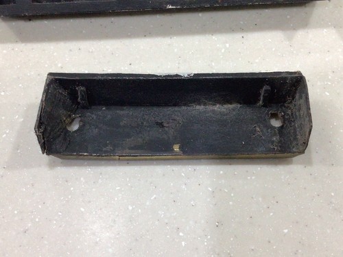 Antique Victorian Drawback Rim Lock - Bild 9 von 10
