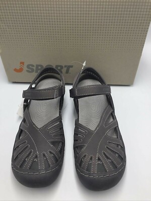 Jsport by Jambu Women's Poppy Sandal Grey Pick Size | eBay