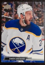 2022 - 2023 Upper Deck Zemgus Girgensons Sabers #274 Hockey Card