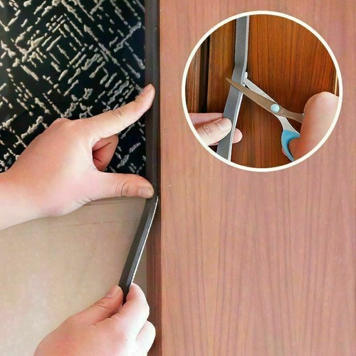 UK Weather Foam Tape Draught Excluder Seal Strip Insulation Window Door Stop-New - Picture 8 of 15