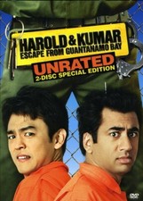 Harold & Kumar Escape from Guantanamo Bay (DVD, 2008) UR 2 disc set New