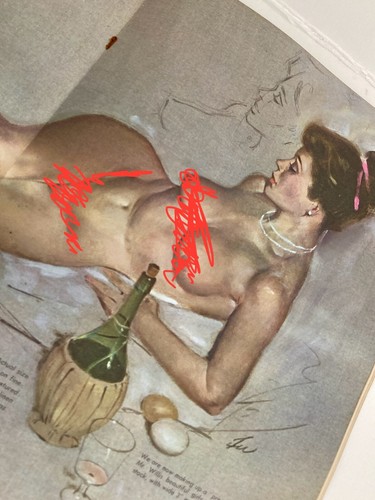 Fritz Willis 'The Nude All colour plates, vintage pin ups Pub. Walter T Foster - Picture 6 of 6