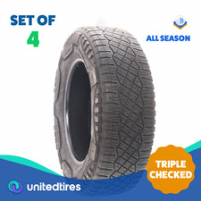 Set Of 4 Used Lt 28565r20 Goodyear Wrangler Territory Rt To 1bzuf