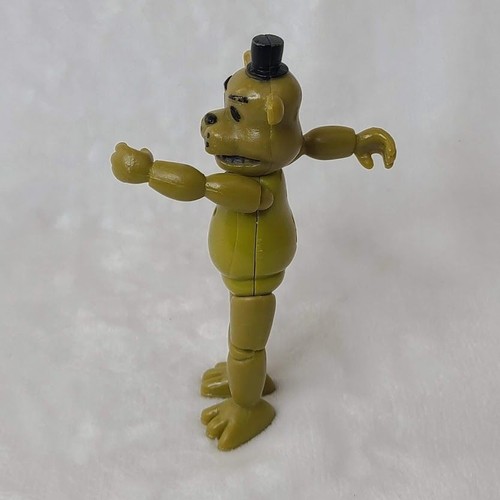 Golden Freddy Five Nights At Freddys Action Figure 5.5" Led Light Works FNAF - Picture 5 of 8