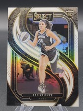2025 Panini WNBA Select Aaliyah Nye RC Premier Level Prizm #123 /99 Aces