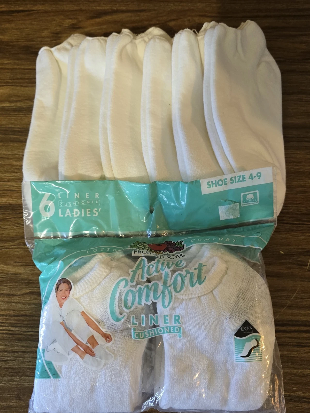 VTG Women’s Fruit Of The Loom Cushioned NO SHOW Active Comfort Socks 9-11 4-9 ++
Opens in a new wind