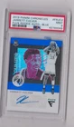Jarrett Culver RC Auto 2019 Panini Flux Blue PSA 9 MINT timberwolves