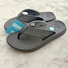 Reef Flip Flop Mens 8 Swellsole Rover Swell Sole Black Sandal New CJ1673
