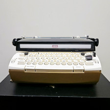 Vintage 1973 Sears Portable Electric Power 12 Typewriter w/ Case WORKS VGC USA thumbnail