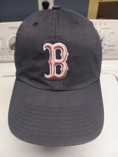 Vintage Boston Red Sox Womans Baseball Hat Pink Logo Twins Enterprise