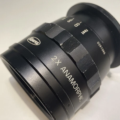 KOWA 2X Anamorphic Lens 16H 8Z Bell Howell Rare Iterm !!! Mint Condition! ￼