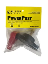 Blue Sea Systems 2002 PowerPost 5/16" Battery Cable Terminal **New**