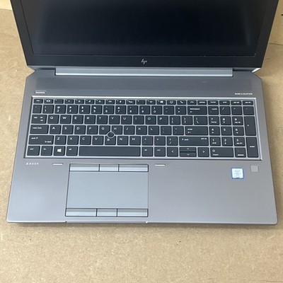 HP ZBook 15 G6 i7-9850H 2.6GHz 32GB Ram Quadro T1000- Fair *No SSD