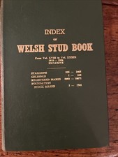 Rare THE WELSH PONY AND COB BOOK 1919 - 1956 Stallions, Gelding Mares HB 1959