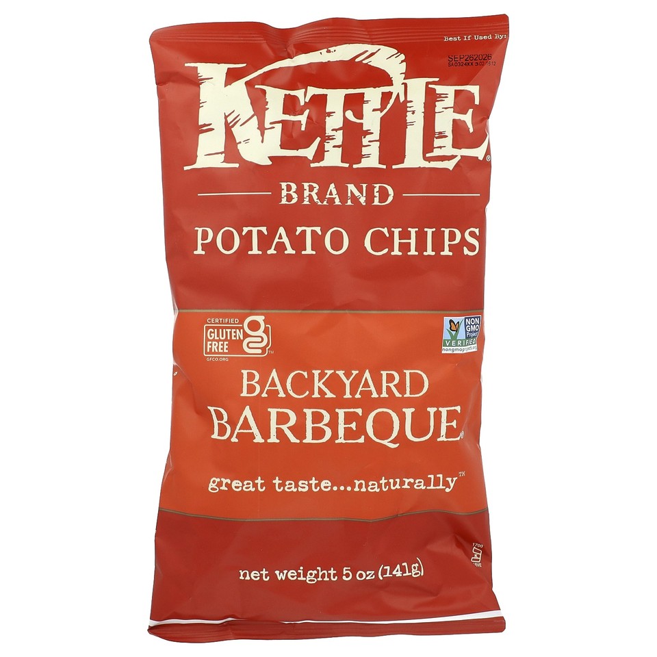 Potato Chips, Backyard Barbeque, 5 oz (141 g)