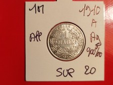 Allemagne 1 Mark 1910 A