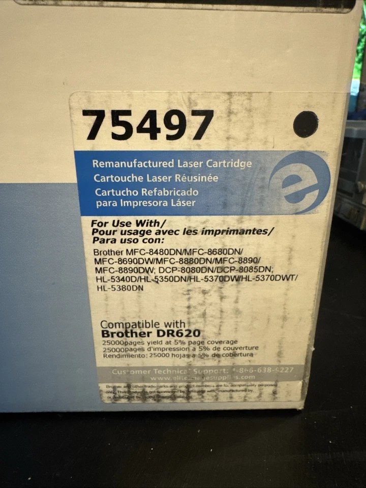 Elite Image 75497 Replacement Drum Replacement for Brother DR620 black - Image 3 of 4