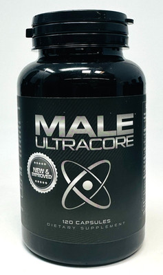 Fits Male UltraCore Testosterone Booster New & Improved 120 Capsules, EXP 3/28