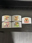 Nintendo 64 Mario Party 2, 3, Pokémon Snap, Mario 64, Mario Tennis N64