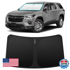 INSAUTO Custom Fit Windshield Sun Shade for Chevy Traverse 2018-2023
