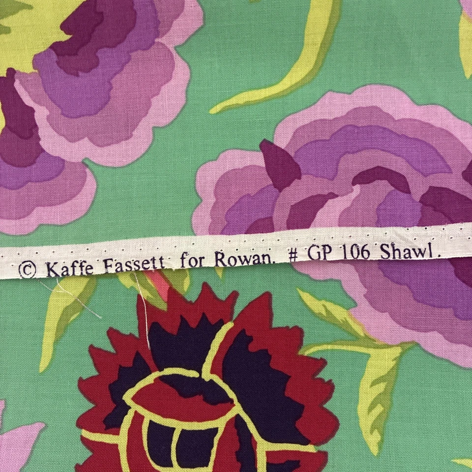 Kaffe Fassett for Rowan 'Shawl' GP106 14"X22" Original Issue - Image 2 of 4