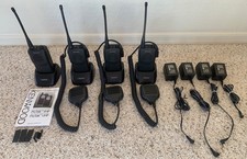 Kenwood ProTalk TK-3100 UHF 2 channel Two Way Radios 4 units 