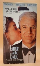 Father of the Bride VHS 1992 Steve Martin Kieran Culkin Buy 2 Get 1 Free
