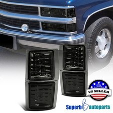 Fits 1994-1998 Chevy C10 4pc Smoke Corner Lights Signal Lamps Silverado Tahoe Fits 1994-1998 Chevy C10 4pc Smoke Corner Lights Signal Lamps Silverado Tahoe