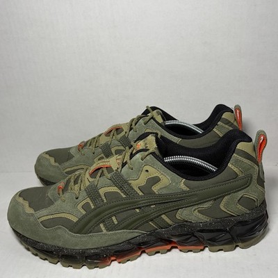 ASICS Men's Gel-Nandi 360 Olive Canvas Trail Running Shoes Size 12