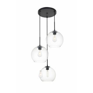 Elegant Lighting LD2214BK - Pendants Indoor Lighting