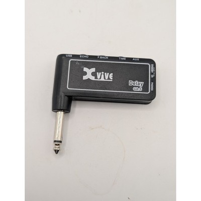 XVive GA-5 Delay Portable Rechargeable Headphone Guitar Amplifier Black