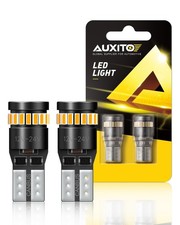 AUXITO T10 168 194 2825 Amber LED License Plate Side Marker Light Bulb Canbus 2X