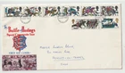 14/10/1966 UK GB FDC - Battle of Hastings - Bayeux Tapestry - Hastings FDI P/M