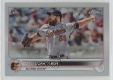 2022 Topps Chrome Refractor Zac Lowther #159 0k26