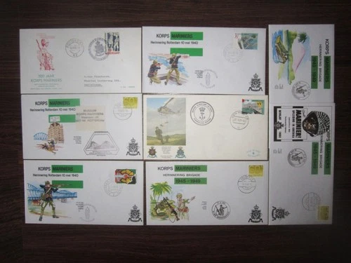 NETHERLANDS MARINE CORPS FDC COVERS