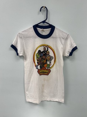 Vintage70s- 1980's Showbiz Pizza Place Tropix Togs T Shirt Adult Medium RARE*