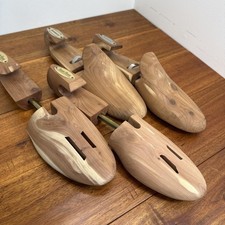 Nice Wood Shoe Trees Florsheim 10D  Saxson USA Made Set 2